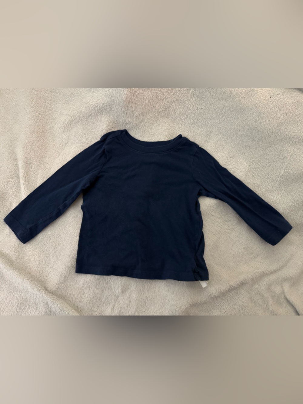 Old Navy Navy Blue Long Sleeve Kids Top